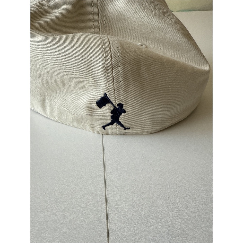 Baseballism No Crying Logo MLB Size 7 1/2 Baseball Cap White And Blue - Picture 5 of 7